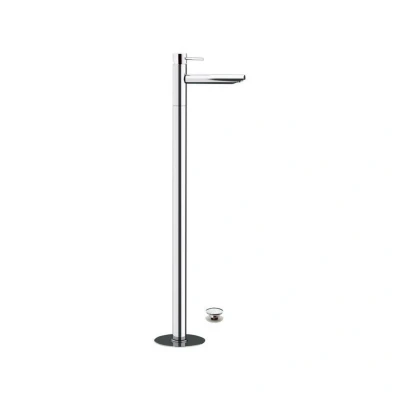 Afbeelding van Wastafelmengkraan Vrijstaand Sapho Rhapsody 1 hendel Recht 94 cm Chroom