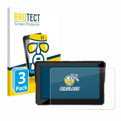 Afbeelding van BROTECT Screenprotector voor Carpuride W502 5&quot; Folie Beschermfolie Beschermglas transparant (3 Stuks)