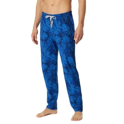 Afbeelding van Schiesser Heren lange slaapbroekmix + Relax pyjamabroek, Indigo_180289, 54, 54