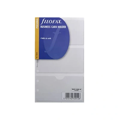 Afbeelding van FILOFAX NAVULLING PERSONAL BUSINESS CARD HOLDER 6 KAARTEN