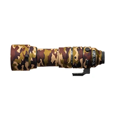 Afbeelding van EasyCover Lens Eik voor Sigma 150 600mm F5 6.3 DG DN OS Sport (Sony E), bruin camouflage, geval