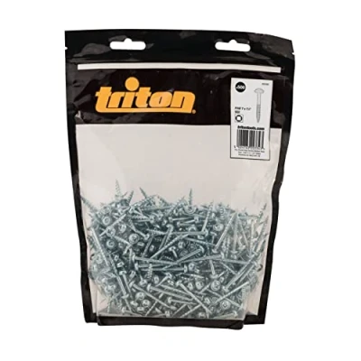 Afbeelding van Triton Zinken Pocket Boring Schroeven met Sluitring Kop Fijn P/HF 7 x 1 1/4 inch 500 stuks