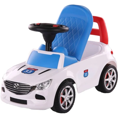 Afbeelding van Cavallino Toys Trendy Loopauto Wit