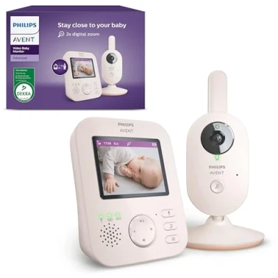 Afbeelding van Philips Avent SCD881/26 beeldbabyfoon babyfoon met camera wit