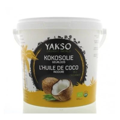 Afbeelding van Yakso Kokosolie Geurloos Bio, 2500 ml