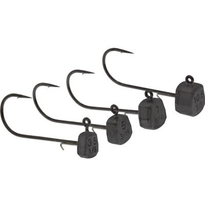 Afbeelding van Westin Ned Jig Head Black Nickel Tungsten #1/0 (2 stuks) 7g Loodkoppen