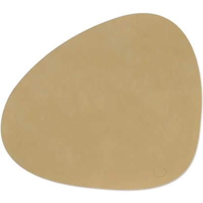 Afbeelding van LIND DNA Placemat Nupo Leer Khaki 44 x 37 cm