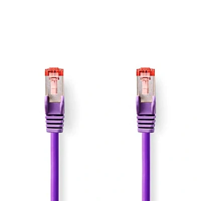 Afbeelding van Netwerkkabel Cat6 S/FTP 3 meter (100% koper, LSZH, Paars)
