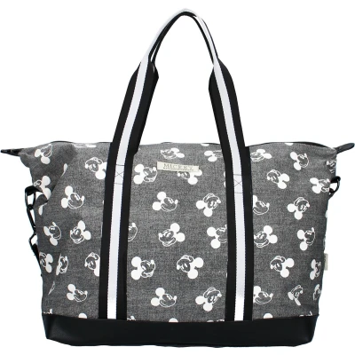 Afbeelding van Disney Shopper Mickey Mouse 33,7 Liter Katoen/polyester Grijs