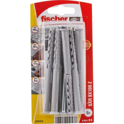Afbeelding van Fischer constructieplug sxr 8x100mm 5 stuks