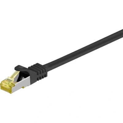 Afbeelding van Netwerkkabel Cat7 S/FTP 7.5 meter (100% koper, LSZH, Zwart)