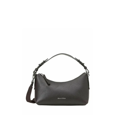 Afbeelding van Marc O&#039;Polo schoudertas Binna Crossbody Bag Dark Earth donkerbruin