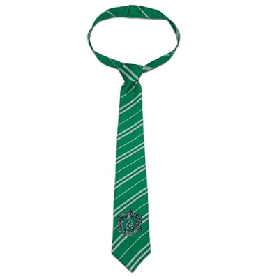 Afbeelding van Funidelia Harry Potter Slytherin Das voor jongens Hogwarts, Tovenaars, Films &amp; Series, Zweinstein Accessoires kinderen, kostuum accesoires Groen