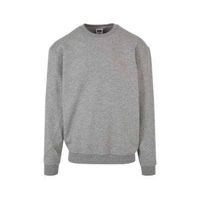 Afbeelding van Urban Classics Crewneck Sweater, Heren, Maat: 4XL, Grey