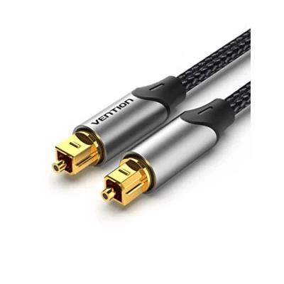 Afbeelding van VENTION Optische Audiokabel (2M) Toslink Digitale Nylon Gevlochten Kabel S/PDIF 2 Vergulde Stekker voor Soundbar, Thuisbioscoop, Hifi Installatie, PS4, Xbox, en TV