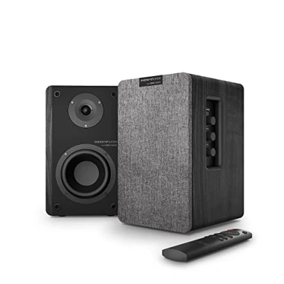 Afbeelding van Energy Sistem Studio Monitor 4 Hi Fi 2 weg Grijs, Hout Bedraad en draadloos 50 W