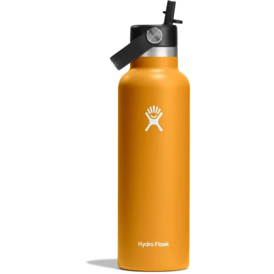 Afbeelding van Hydro Flask 21oz / 621ml Standard Mouth + Flex Straw Cap Waterfles