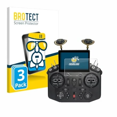 Afbeelding van BROTECT Screenprotector voor FrSky Tandem X20 HD Folie Beschermfolie Beschermglas transparant (3 Stuks)