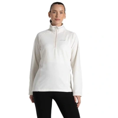 Afbeelding van Craghoppers Miska V Half Zip Womens Fleece Jas, Zeezout, 44