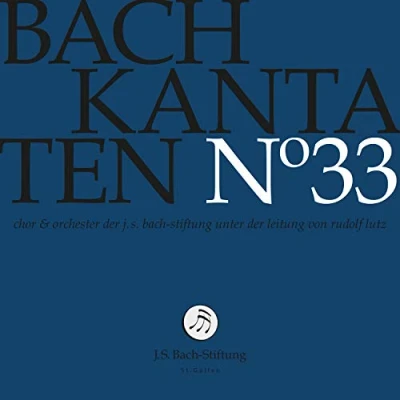 Afbeelding van Choir &amp; Orchestra Of The J.S. Bach Foundation, Rudolf Lutz Bach: Kantaten 33 (CD)