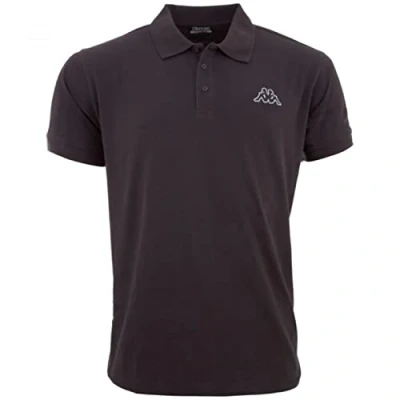Afbeelding van Kappa Poloshirt, Heren, Maat: Small, Asphalt