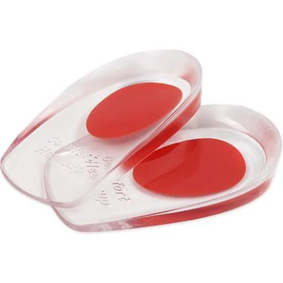 Afbeelding van Scoby Soft Gel Hielspoor Zooltjes Sport en Hielbescherming Gelzolen Maat 35 41 Rood