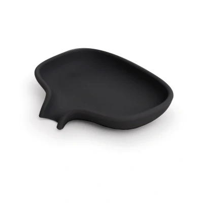 Afbeelding van Bosign zeepbakje Soap Saver Flow zwart klein 10,8 x 8,5 2 cm