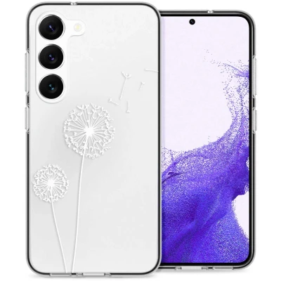 Afbeelding van Samsung Galaxy S23 Hoesje Siliconen en TPU (zacht) iMoshion Softcase/Backcover Transparant Telefoonhoesje