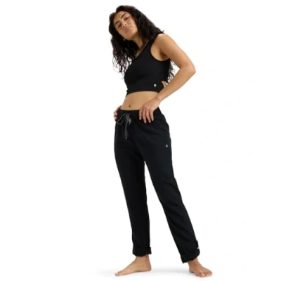 Afbeelding van Roxy ON THE Seashore Broek, Dames, Maat: Large, Anthracite