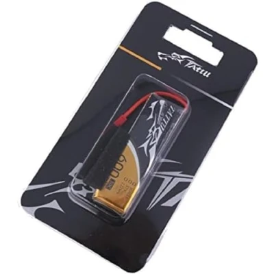 Afbeelding van Tattu 600 mAh 3,7 V 30C 1S1P Lipo Battery Pack met JST Plug (1 stuks/verpakking)