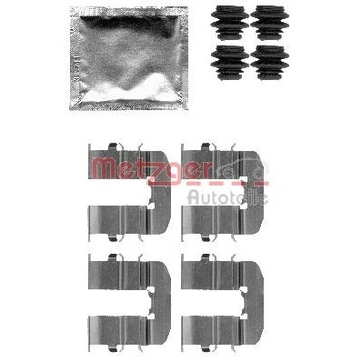 Afbeelding van METZGER 109 1814 Accessoireset, schijfremblok HYUNDAI: i20 I Hatchback