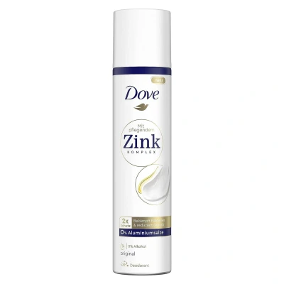 Afbeelding van 6x Dove Deodorant Spray met voedend Zinkcomplex/ 0% Aluminium Original 100 ml