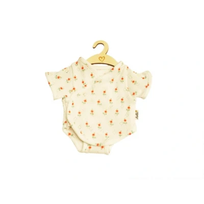 Afbeelding van Hollie Poppenspeelgoed Poppenromper Beige Bloemen