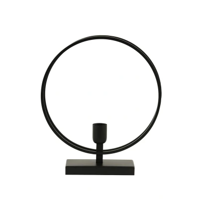 Afbeelding van Light &amp; Living Tafellamp RUDRA 35x10x40cm Zwart