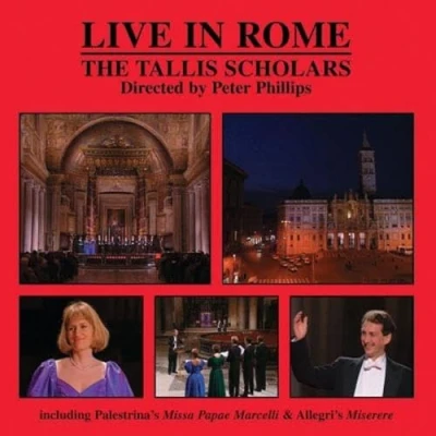 Afbeelding van Live in Rome / Phillips, Tallis Scholars