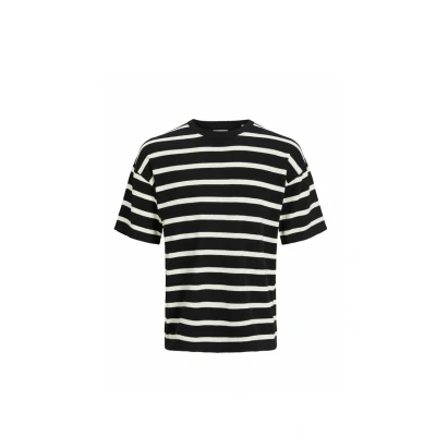 Afbeelding van Jack &amp; Jones Einfarbig Tshirt basic, Heren, Maat: Large, Black