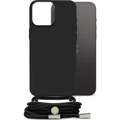 Afbeelding van Mobilize Lanyard Gelly Case for Apple iPhone 14 Pro Max Black