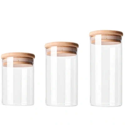 Afbeelding van Krumble Voorraadpotten glas set van 3