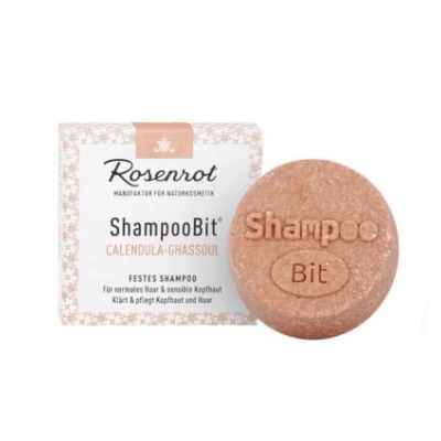 Afbeelding van Rosenrot Solid Shampoo Calendula &amp; Ghassoul, 60 gram