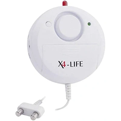 Afbeelding van X4 LIFE Watermelder 120 dB Wateralarm Bewezen bescherming tegen waterschade Inclusief batterijen