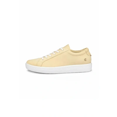 Afbeelding van ECCO SOFT W Sneakers laag, Dames, Maat: 39, Straw Leer