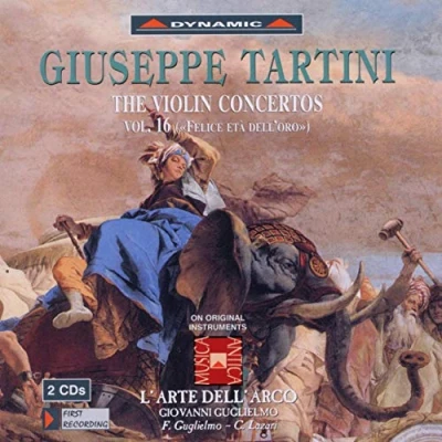 Afbeelding van L&#039;arte Dell&#039;arco &amp; Federico Guglielmo Tartini: The Violin Concertos Volume 16 (2 CD)