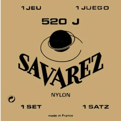Afbeelding van Savarez K Git. snaren 520J geel High Tension Klassieke gitaarsnaren
