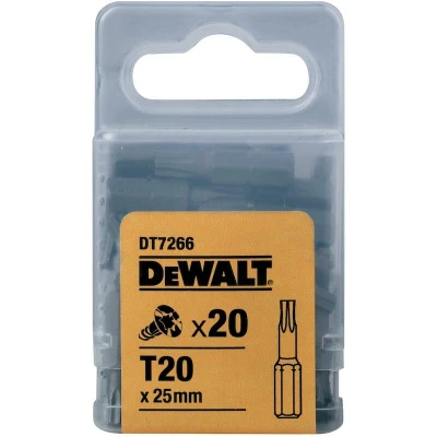 Afbeelding van DeWalt Accessoires 25mm schroefbit voor Torx schroeven T20 DT7266 QZ