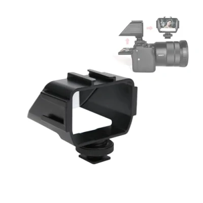 Afbeelding van Camera Selfie Flip Screen, Universeel Screen Cold Shoe Mount voor Mic Light Vlog Filmmaken Mirrorless Fotografie Video