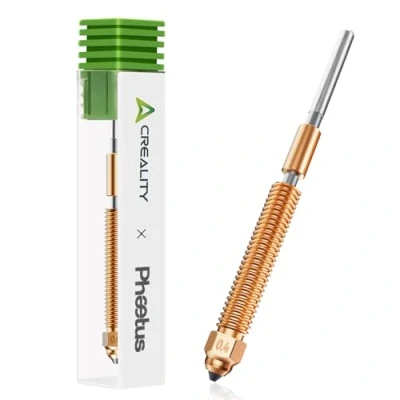 Afbeelding van Creality K2 Plus/Hi siliconen carbide mondstuk, upgrades x Phaetus Unicorn quick swap hot mondstukken, officiële 3D printer, high flow accessoires, gespecialiseerd in multi filamenten printdeel (0,4