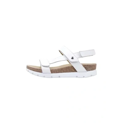 Afbeelding van Panama Jack Selma Flat Sandaal voor dames, Blanco B5, 42 EU