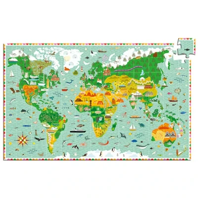 Afbeelding van Djeco puzzel reis rond de wereld 200st