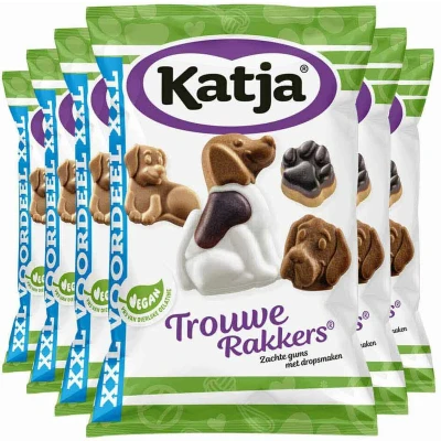 Afbeelding van 6x Katja Trouwe Rakkers XXL 400 gr