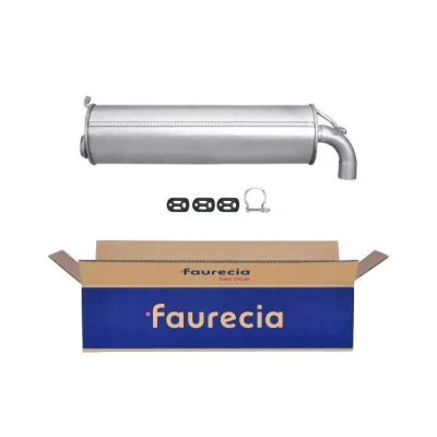 Afbeelding van HELLA 8LD 366 027 111 Einddemper Easy2Fit® Kit Achter eendelig Set met montagedelen